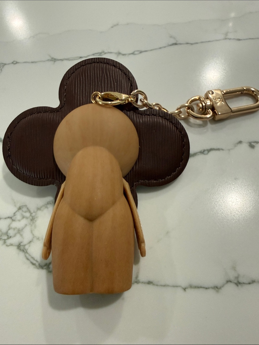 Brown Vivienne Bag Charm - Picture 2 of 2